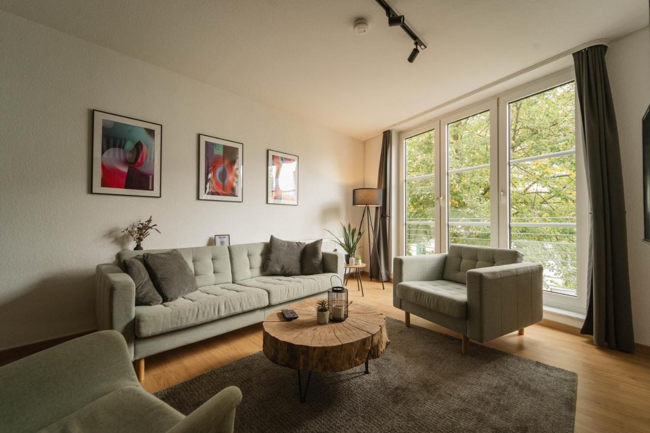 Raum921 - Stilvolles Apartment - Wlan, Tiefgarage, Kueche, Netflix Magdeburg Zewnętrze zdjęcie