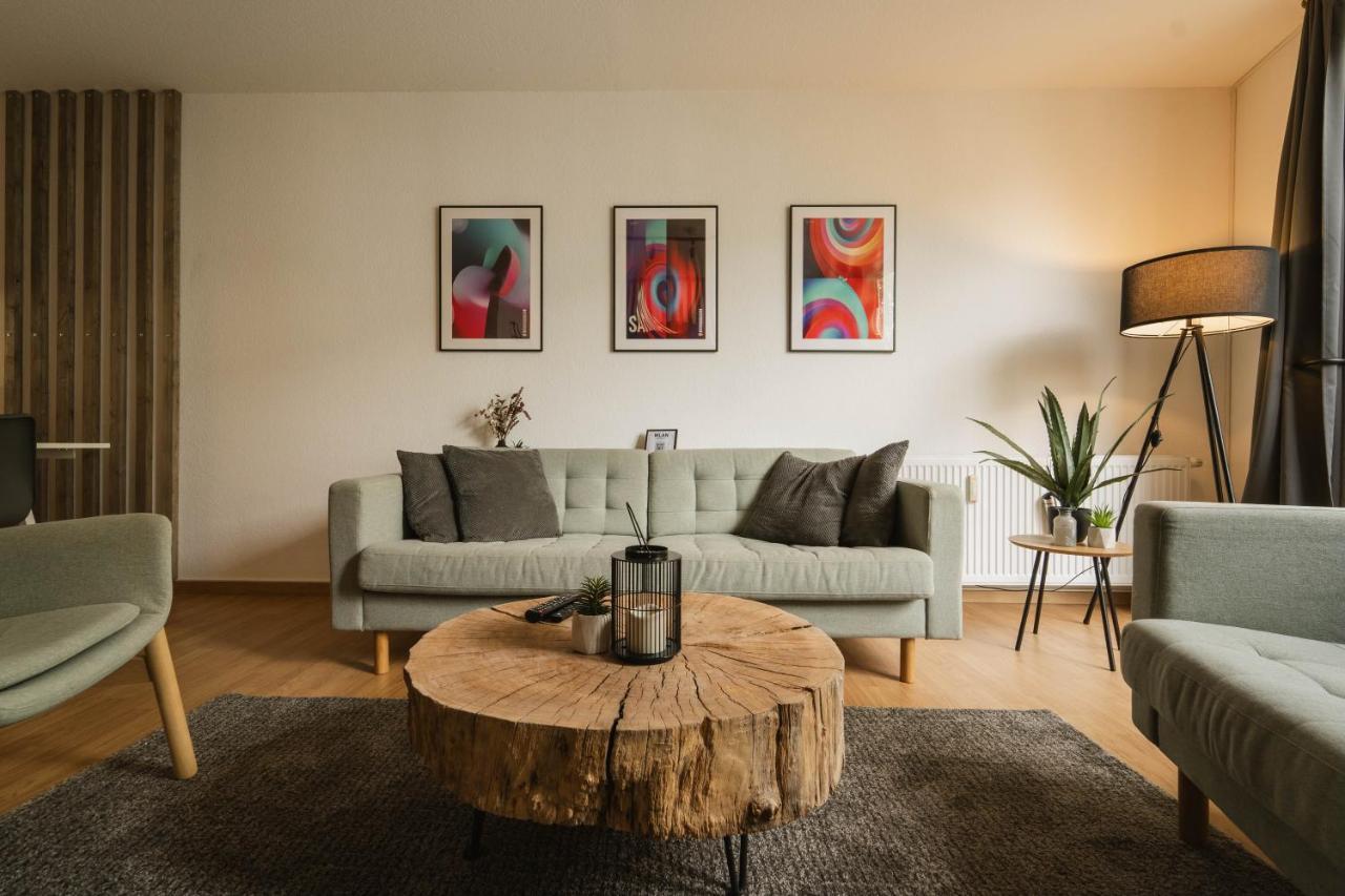 Raum921 - Stilvolles Apartment - Wlan, Tiefgarage, Kueche, Netflix Magdeburg Zewnętrze zdjęcie